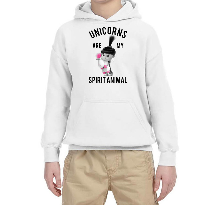 Agnes Spirit Animal Youth Hoodie by BuiDoc | Artistshot