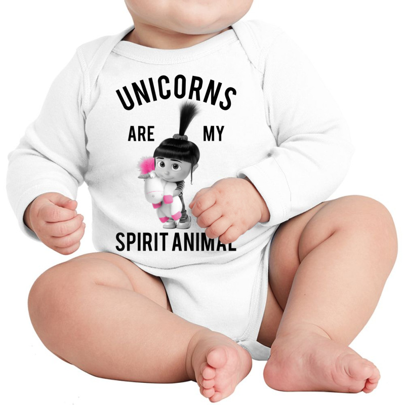 Agnes Spirit Animal Long Sleeve Baby Bodysuit by BuiDoc | Artistshot