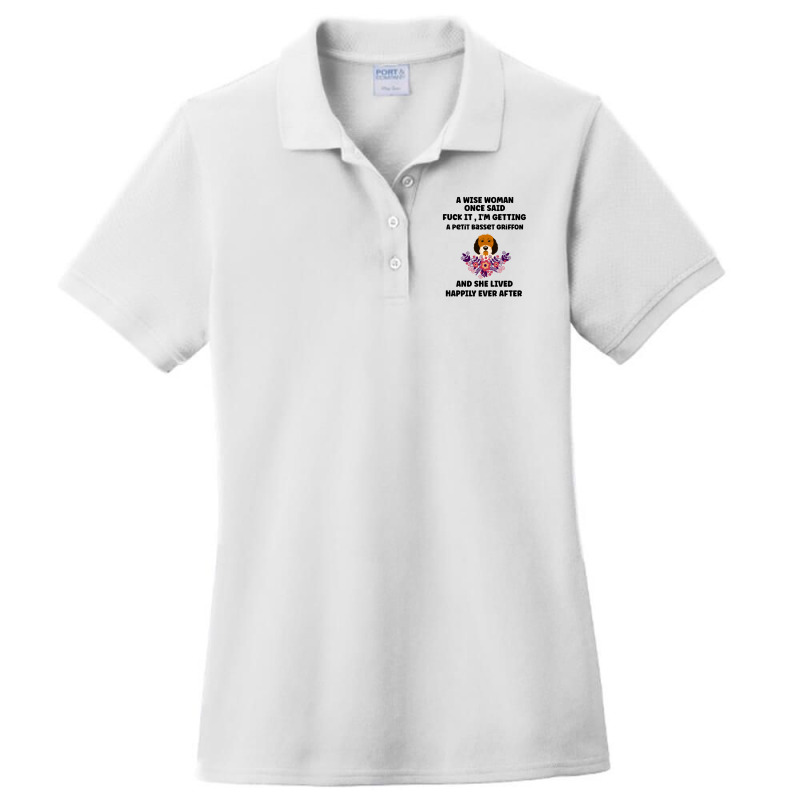 Petit Basset Griffon For Friend Ladies Polo Shirt by BruceDunn | Artistshot