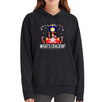 Whats Crackin Christmas Nutcracker Vintage Hoodie | Artistshot