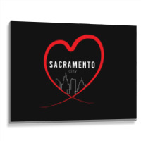 Sacramento Metal Print Horizontal | Artistshot