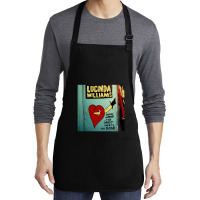 Lucinda Williams Down Where The Spirit Meets The Bone Album Medium-length Apron | Artistshot