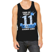 11 & Fabulous I Blue Black Party Group Candid Photo Outfit Tank Top | Artistshot