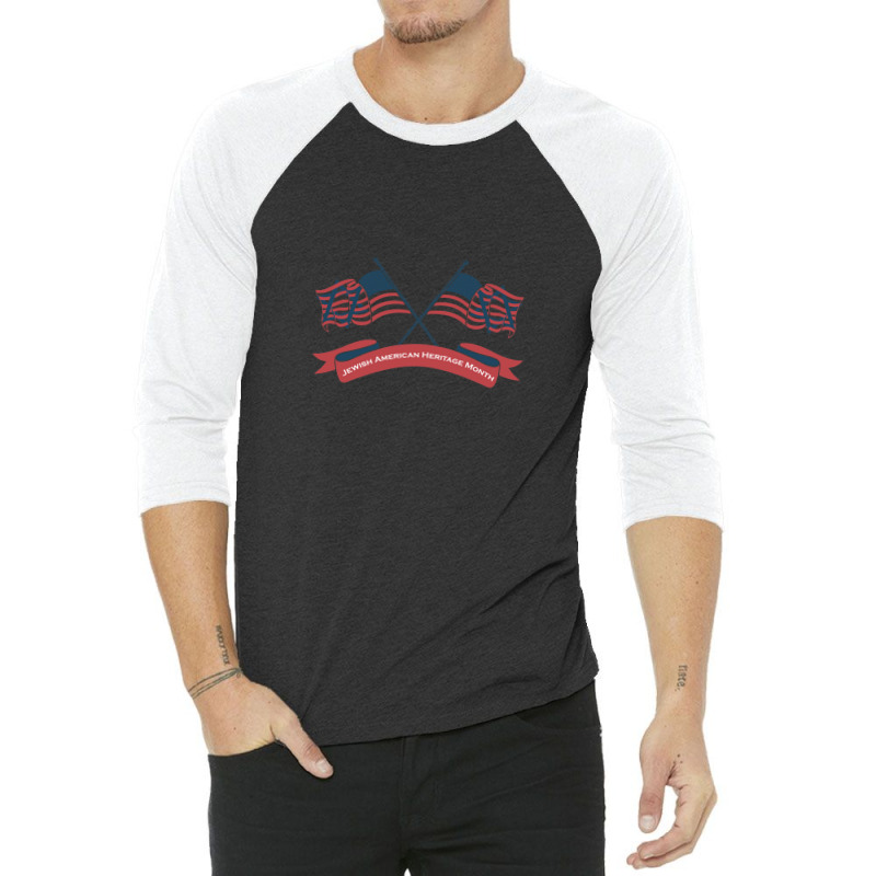 Jewish American Heritage Month 3/4 Sleeve Shirt | Artistshot