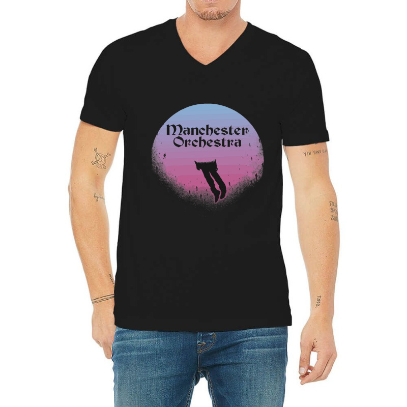 Manchester Orchestra V-neck Tee | Artistshot