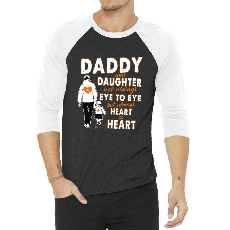 Daddy & Daughter Not Always Eye To Eye 1665998254974 3/4 Sleeve Shirt | Artistshot