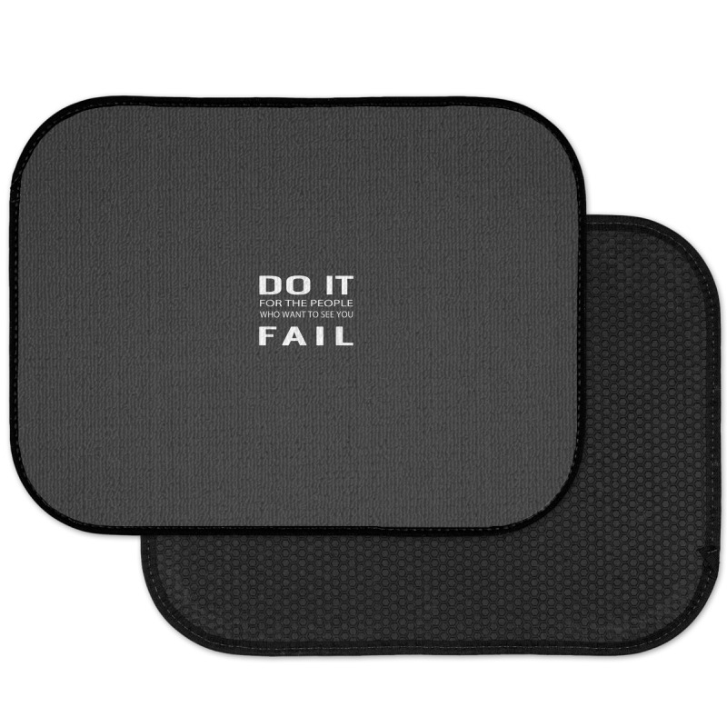 The Peopel Who Want To See Fail To Quote Hamlet Funny Rear Car Mat by Uniform | Artistshot