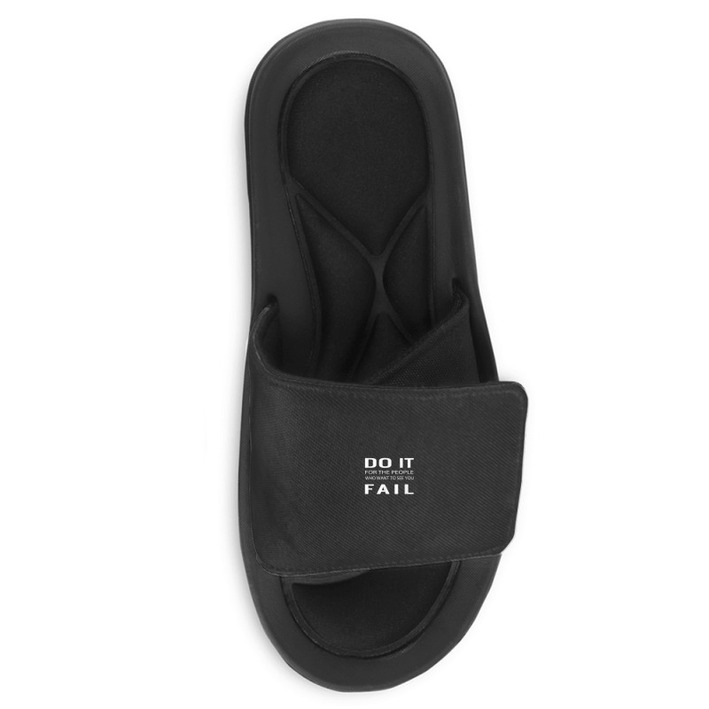 The Peopel Who Want To See Fail To Quote Hamlet Funny Slide Sandal by Uniform | Artistshot