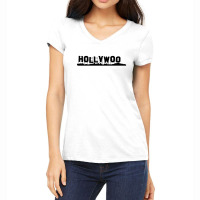 Bojack Horseman Dark Hollywoo Sign Gift Women's V-neck T-shirt | Artistshot