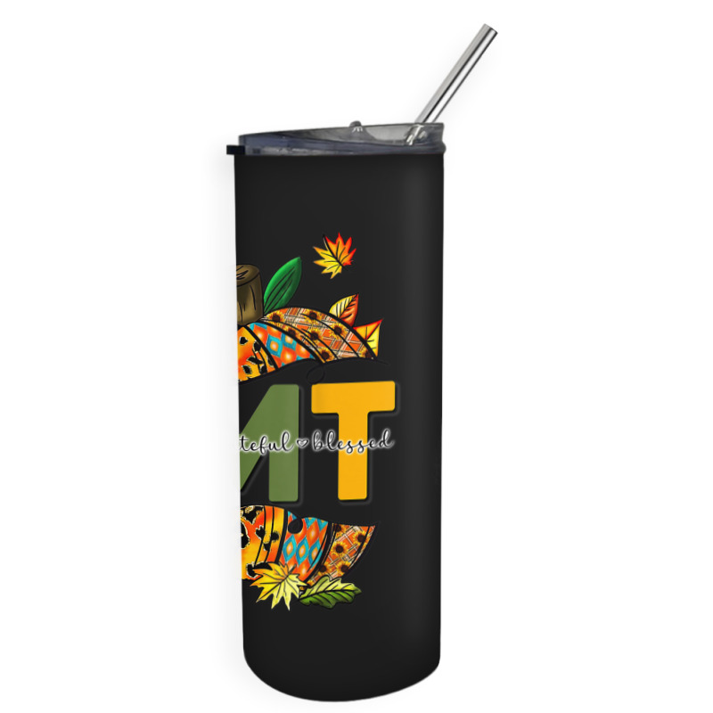 Emergency Medical Technicians Pumpkin Cute Autumn Halloween Skinny Tumbler | Artistshot