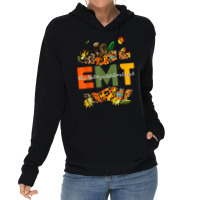 Emergency Medical Technicians Pumpkin Cute Autumn Halloween Lightweight Hoodie | Artistshot