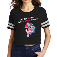 This Is My It's Too Hot For Ugly Christmas Sweaters Funny Scorecard Crop Tee | Artistshot