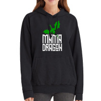 Mama Dragon Matching Family Tribe Green Mom Mother Vintage Hoodie | Artistshot