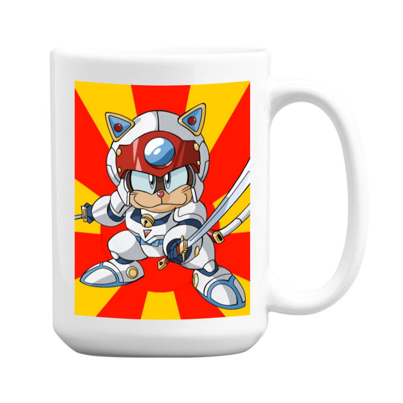 Samurai Pizza Cats Anime Gift 15 Oz Coffee Mug | Artistshot