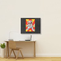 Samurai Pizza Cats Anime Gift Landscape Canvas Print | Artistshot