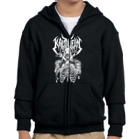 Magic The Gathering Kaldheim Skeleton Warrior Youth Zipper Hoodie | Artistshot