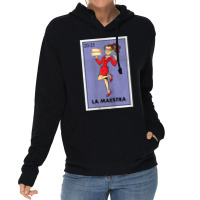 Womens La Maestra Lottery Espanol Gift Spanish Bilingual Teacher Lightweight Hoodie | Artistshot