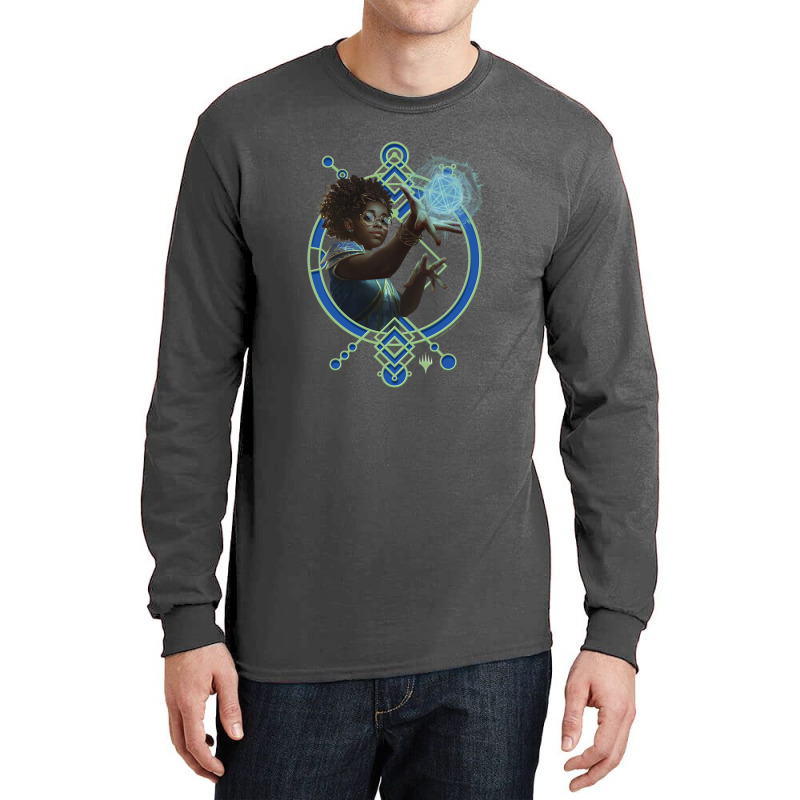 Magic The Gathering Strixhaven Quandrix Student Long Sleeve Shirts by samuelswallace | Artistshot