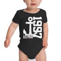 25 Year Capacity 1997 Limited Edition Sailor 25th Birthday Baby Bodysuit | Artistshot