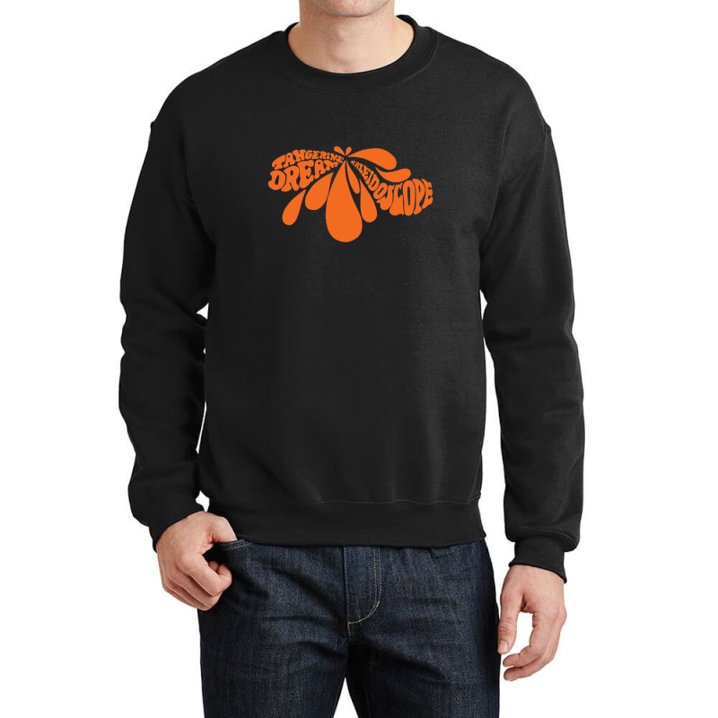 Kaleidoscope Tangerine Dream 1 Crewneck Sweatshirt by cm-arts | Artistshot