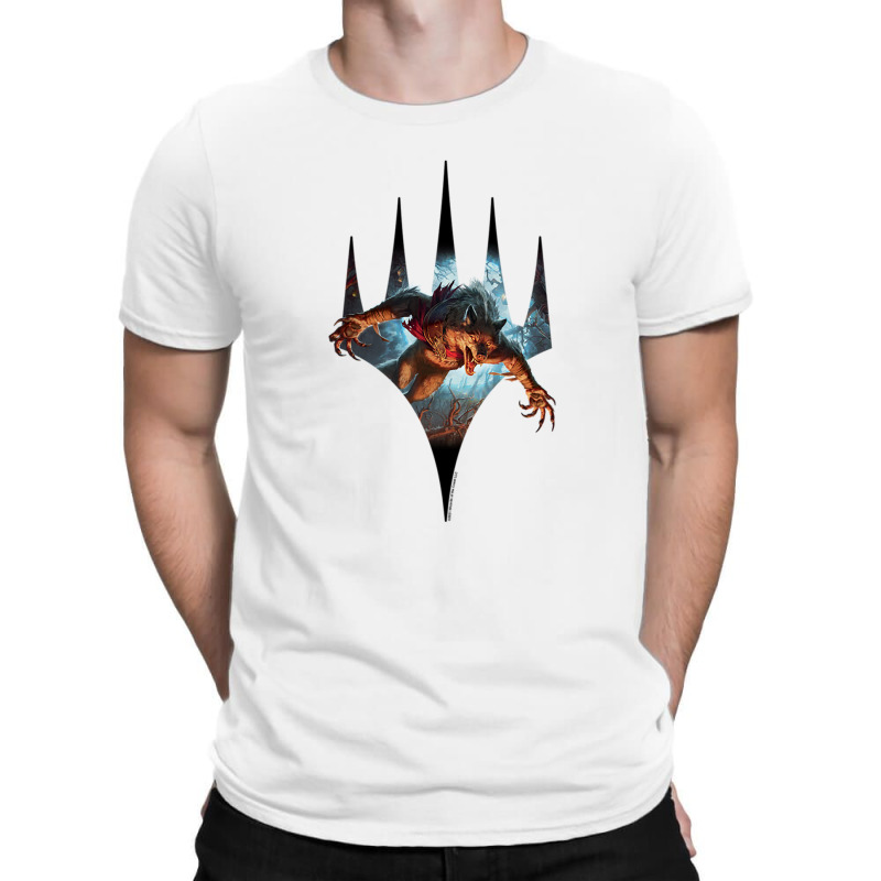 Magic The Gathering Werewolf Shield T-Shirt by samuelswallace | Artistshot