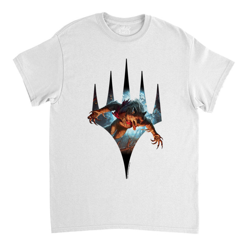 Magic The Gathering Werewolf Shield Classic T-shirt by samuelswallace | Artistshot