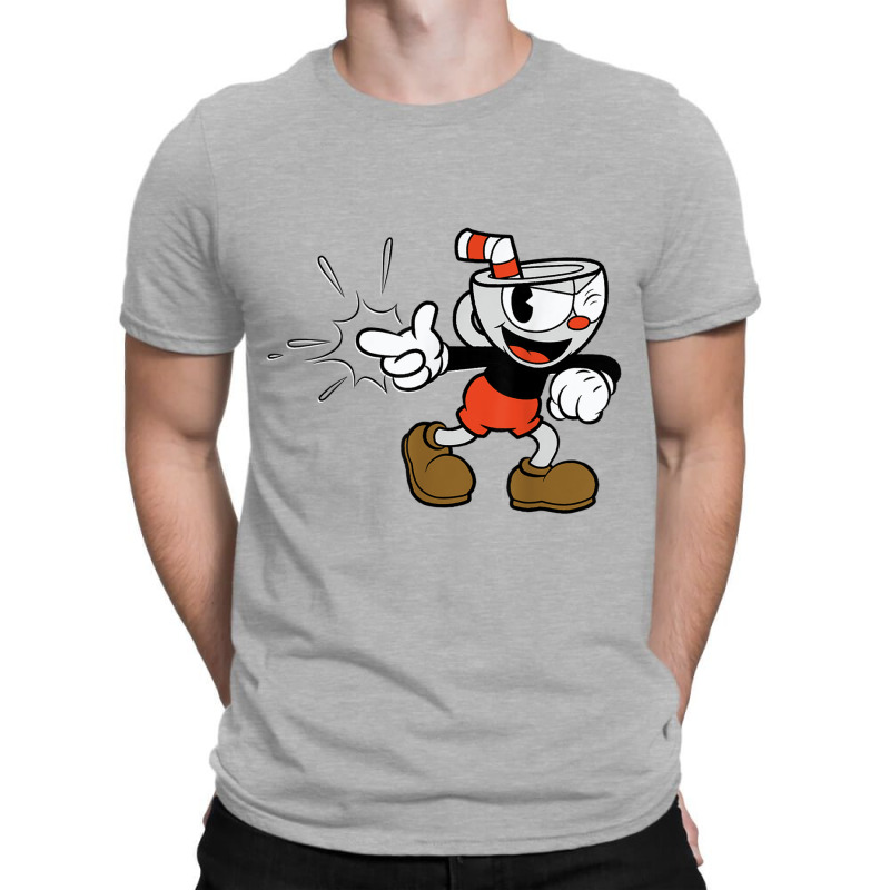 Cup Head Classic Wink With A Snap Graphic Tee Shirt T-shirt | Artistshot