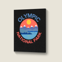 Olympic National Park Portrait Canvas Print | Artistshot