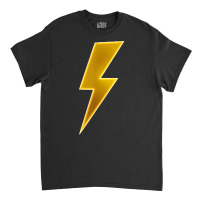 Men Women Kids Cool Yellow Lightning Bolt Thunder Print Classic T-shirt | Artistshot