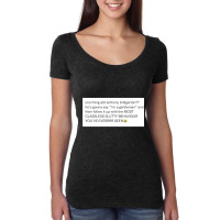 Anthony Bridgerton  Slutty Gentleman Women's Triblend Scoop T-shirt | Artistshot