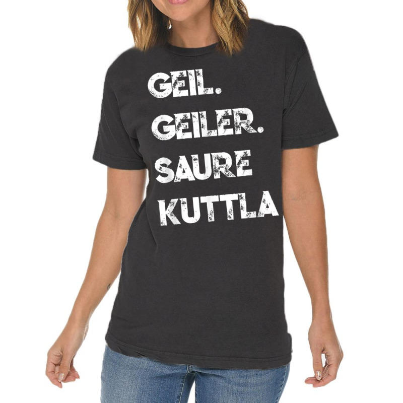 Schwaben Saure Kutteln Schwäbisch Saying Funny Meals Vintage T-shirt | Artistshot