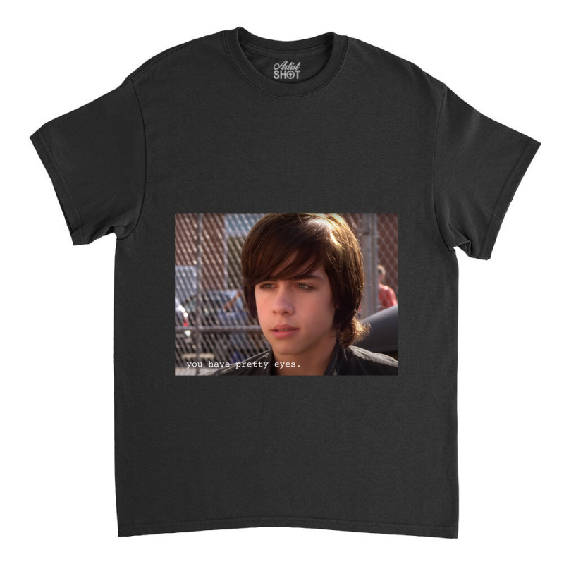 You Have Pretty Eyes Eli Goldsworthy Quote- Degrassi Next Generation Classic T-shirt by THOMASDOUTRE | Artistshot