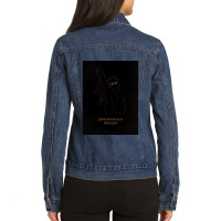 Boywithuke Line Art Ladies Denim Jacket | Artistshot