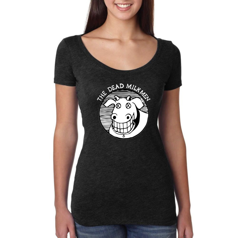 The Dead Milkmen Women's Triblend Scoop T-shirt by cm-arts | Artistshot