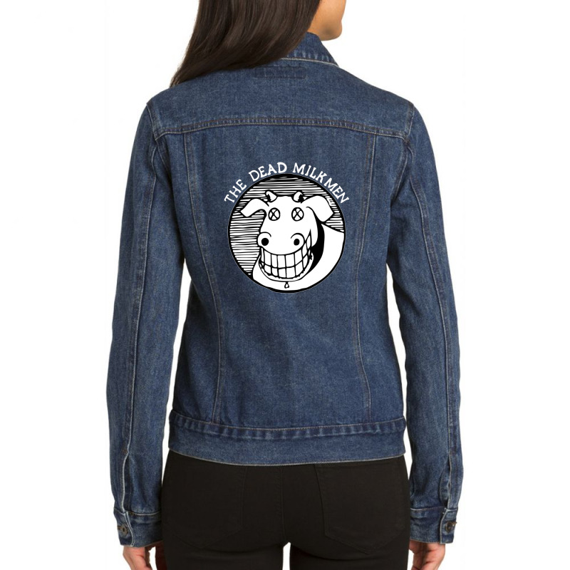 The Dead Milkmen Ladies Denim Jacket by cm-arts | Artistshot