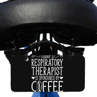 Todays Rrt Respiratory Therapist Is Sponsored By Coffee Bicycle License Plate | Artistshot