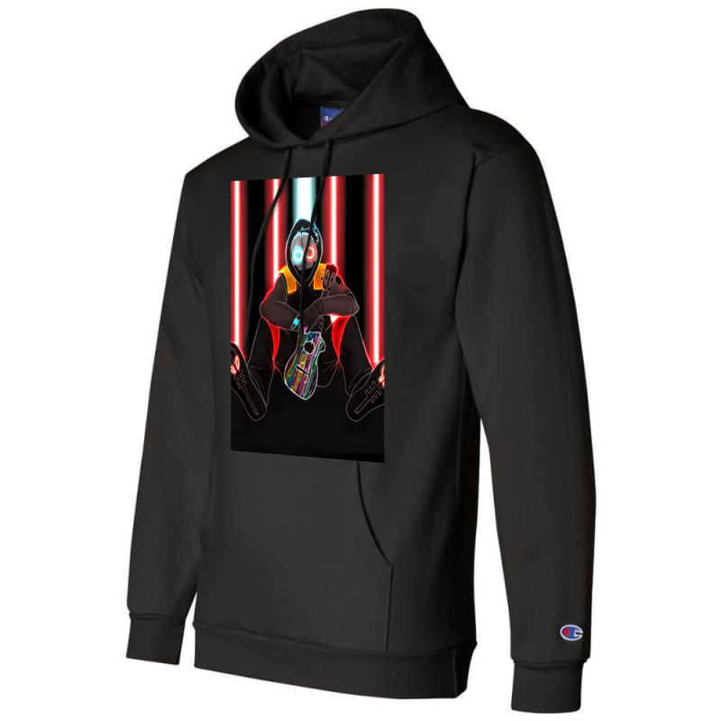 Boywithuke Neon Champion Hoodie by cm-arts | Artistshot