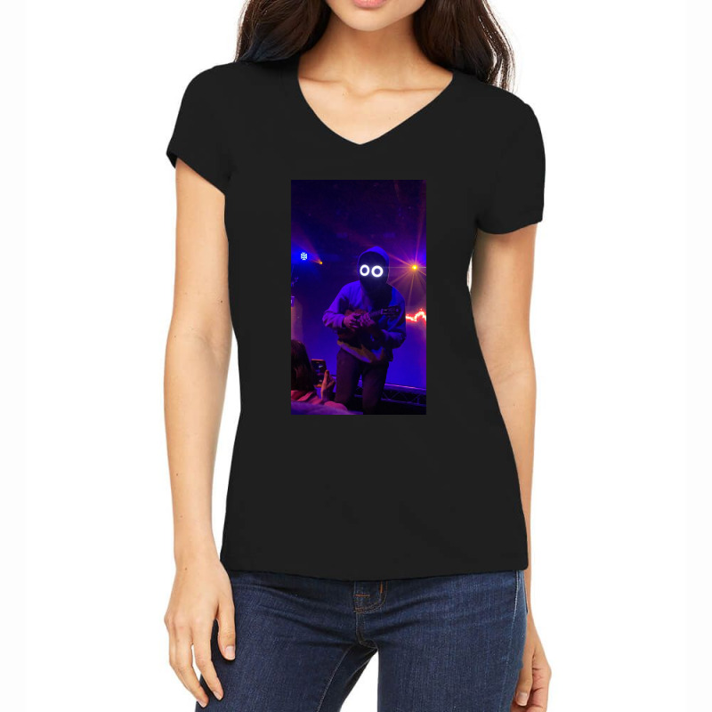 Boywithuke On Stage Record Women's V-Neck T-Shirt by cm-arts | Artistshot