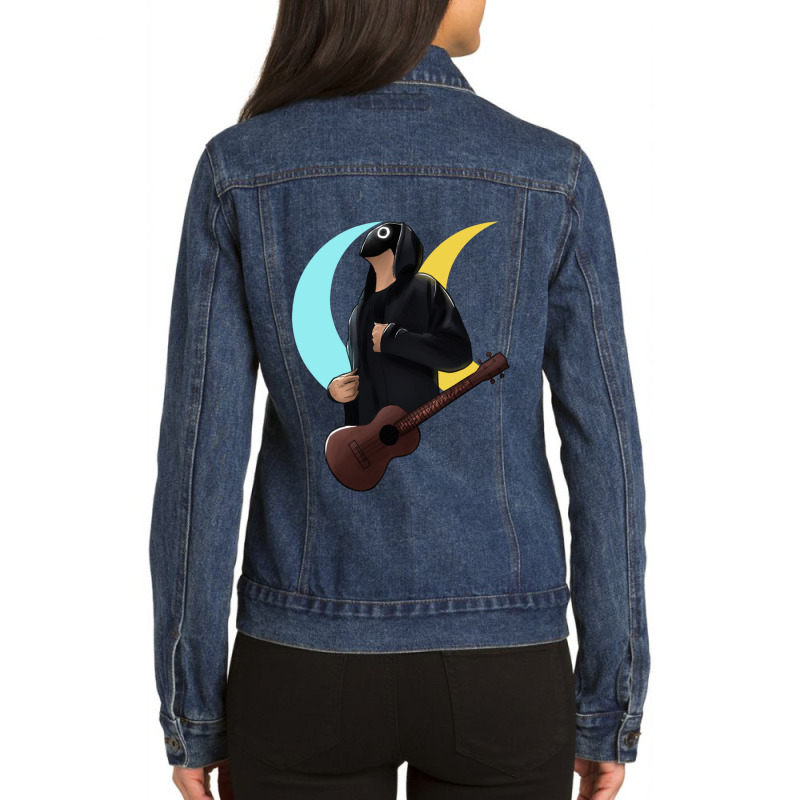 Boywithuke Ladies Denim Jacket by cm-arts | Artistshot