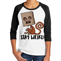 Stay Weird Sack Monkey Youth 3/4 Sleeve | Artistshot