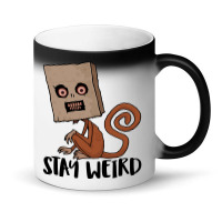 Stay Weird Sack Monkey Magic Mug | Artistshot