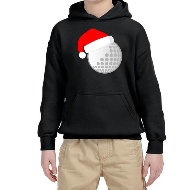 Christmas Golf Ball Youth Hoodie by Oreilly Ulrich | Artistshot