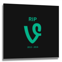 Rip Vine V2 Essential Metal Print Square | Artistshot