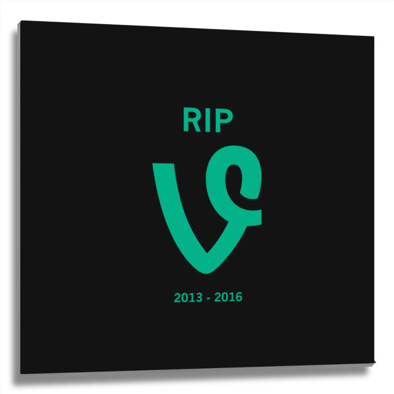 Rip Vine V2 Essential Metal Print Square | Artistshot