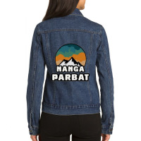 Nanga Parbat  (2) Ladies Denim Jacket | Artistshot