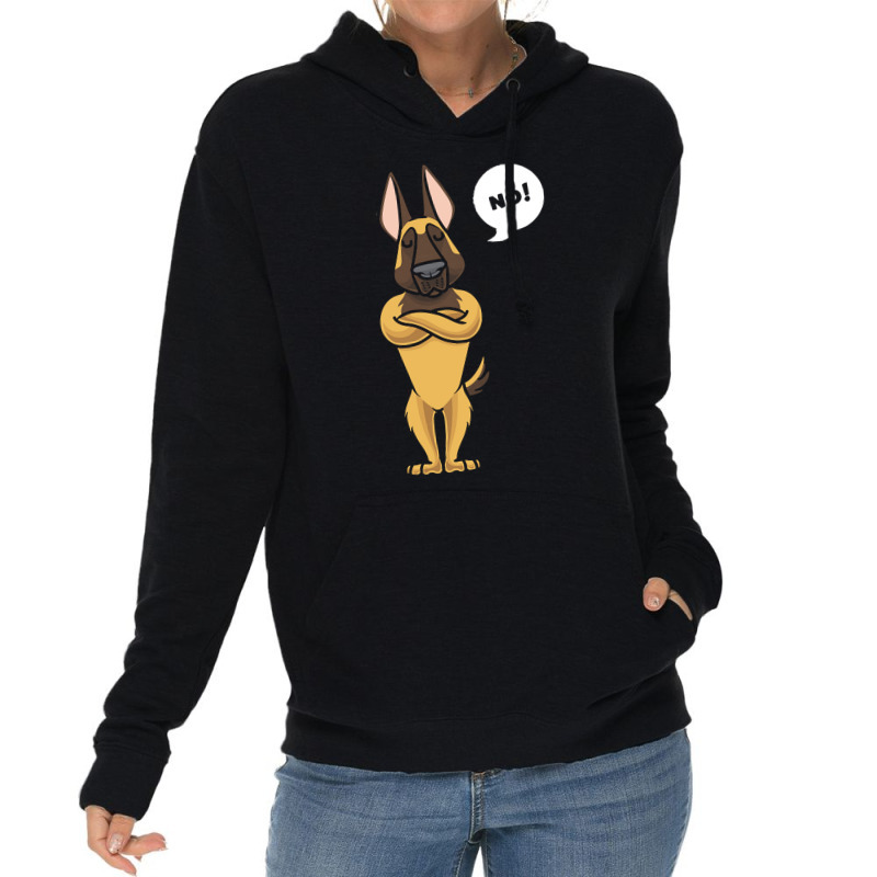 Shepherd Dog T  Shirt Stubborn Malinois Dog Belgian Shepherd Dog T  Sh Lightweight Hoodie by pfahey | Artistshot