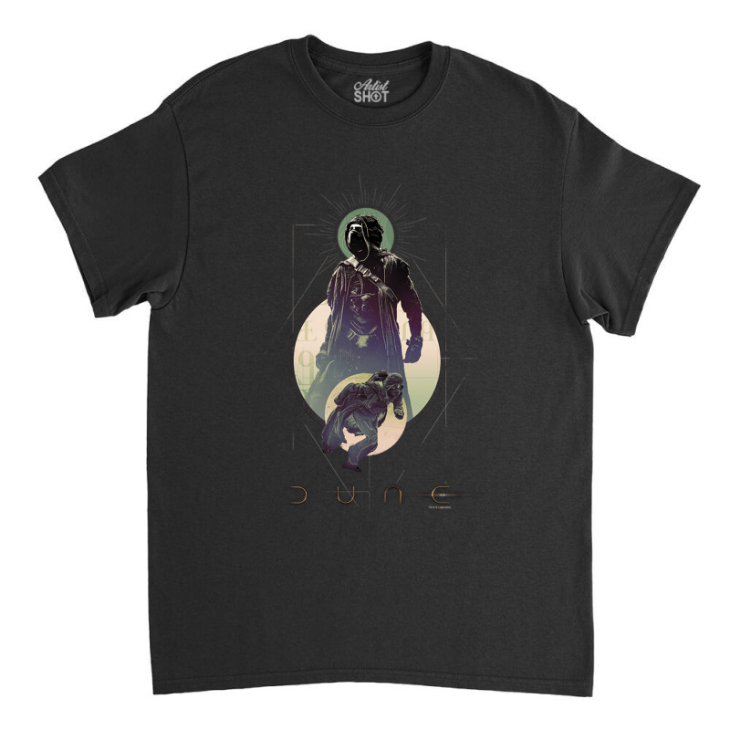 Dune Paul Atreides Planet Overlay Classic T-shirt by herbertmccloud | Artistshot