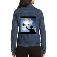 Uke Boy Ladies Denim Jacket | Artistshot