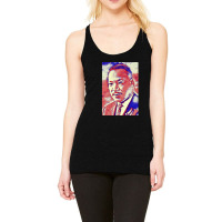 Portrait Of Martin Luther King Jr. Racerback Tank | Artistshot