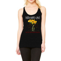 Faith Hope Love Hereditary Hemochromatosis Awareness Racerback Tank | Artistshot